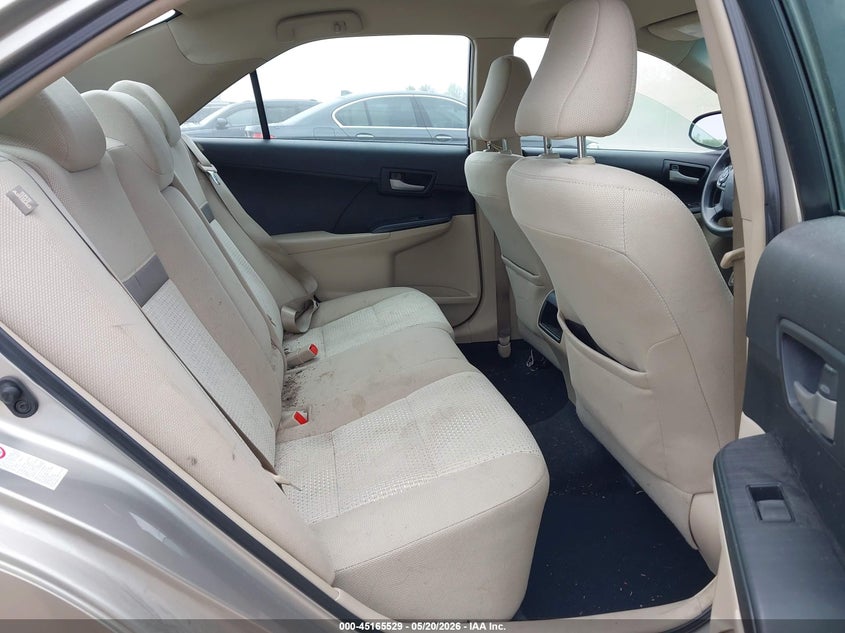 2014 TOYOTA CAMRY SEDAN 2.5L I-4 DOHC, VVT, 173HP