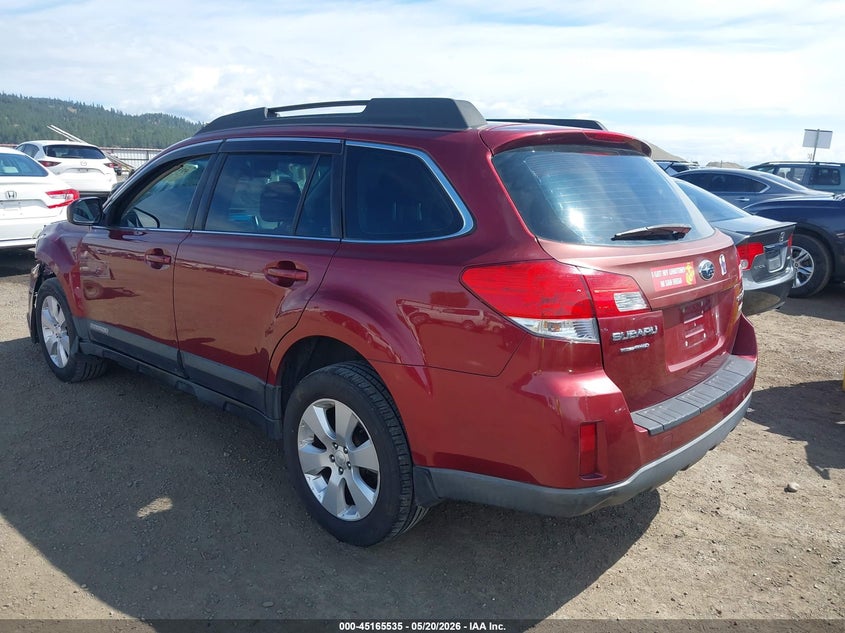 2012 Subaru Outback 2.5 2.5I brown Lot 111045165535 Vin 4S4BRBAC2C3234755
