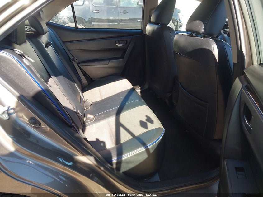 2017 TOYOTA COROLLA SEDAN 1.8L I-4 DOHC, VVT, 132HP