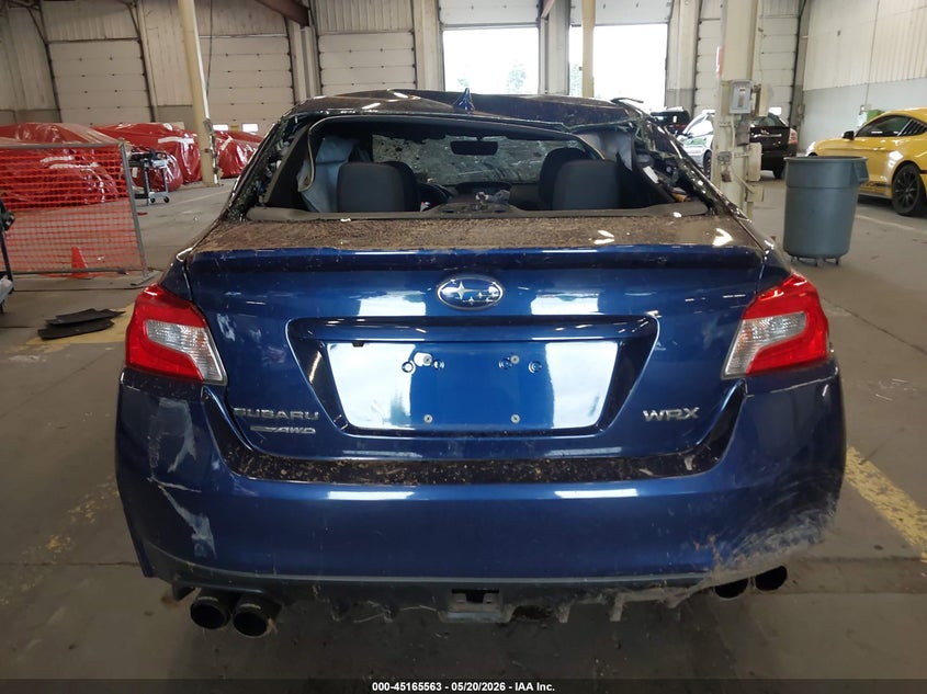 2018 Subaru Wrx VIN: JF1VA1A65J9815681 Lot: 45165563