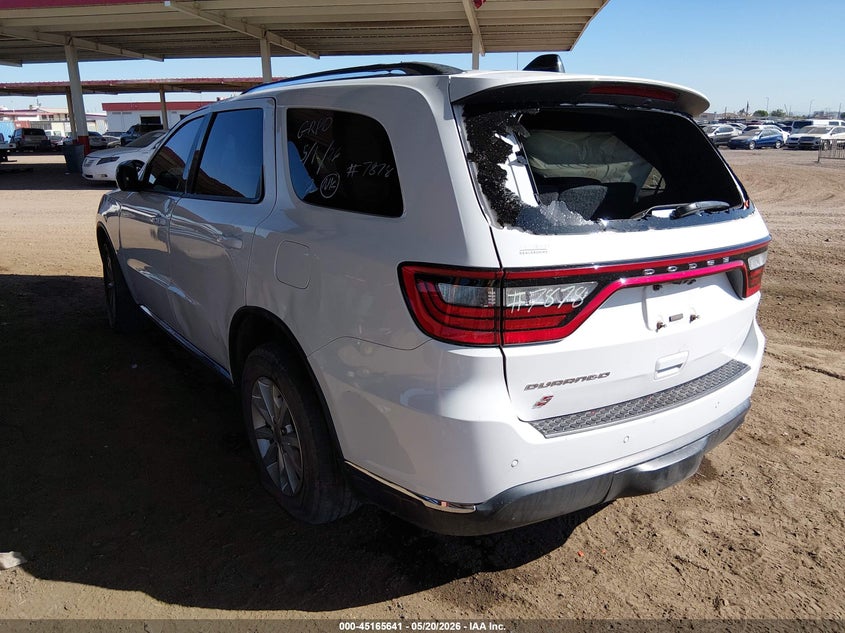 Vin: 1c4rdjag7pc597878, lot: 45663305, dodge durango sxt launch edition awd 20233