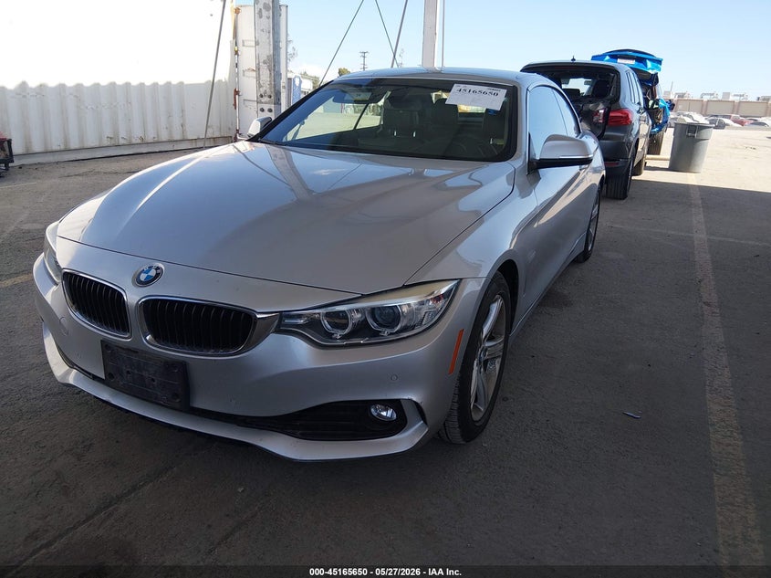 Vin: wba3v7c52fp772933, lot: 45663314, bmw 428i 20152