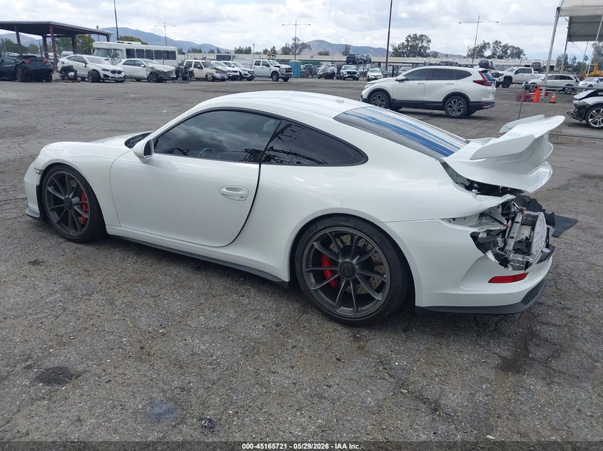 Vin: wp0ac2a95es183430, lot: 45663385, porsche 911 gt3 20143