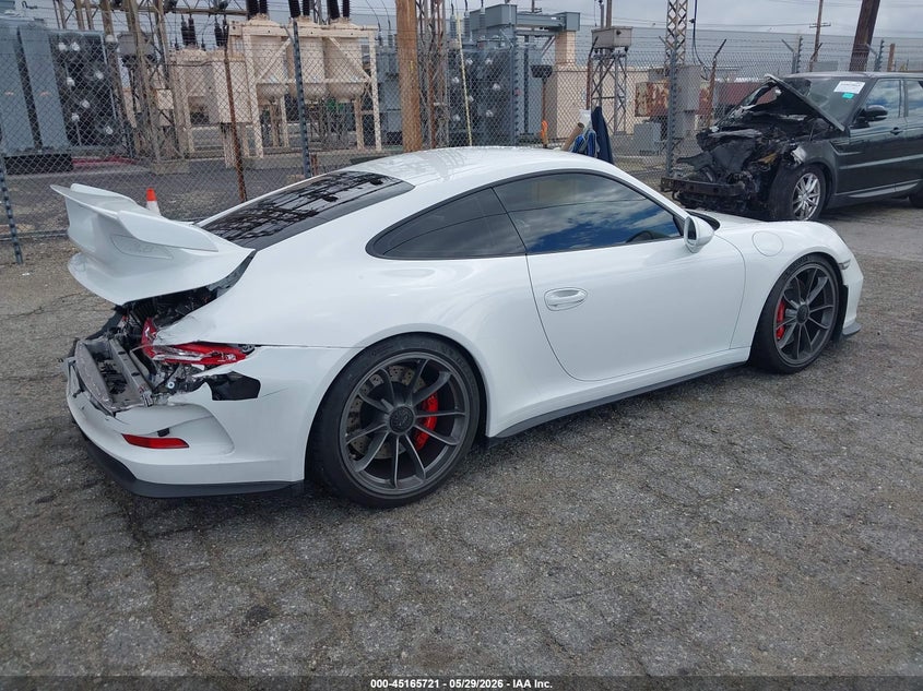 Vin: wp0ac2a95es183430, lot: 45663385, porsche 911 gt3 20144