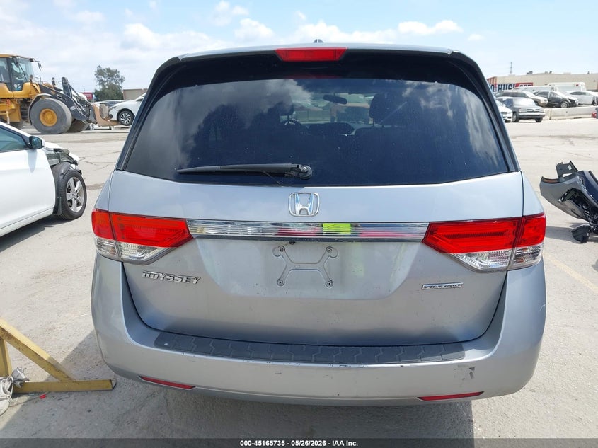 VIN 5FNRL5H30HB018571 2017 HONDA ODYSSEY SE