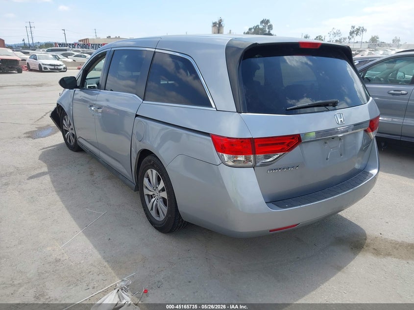 Vin: 5fnrl5h30hb018571, lot: 45663399, honda odyssey se 20173