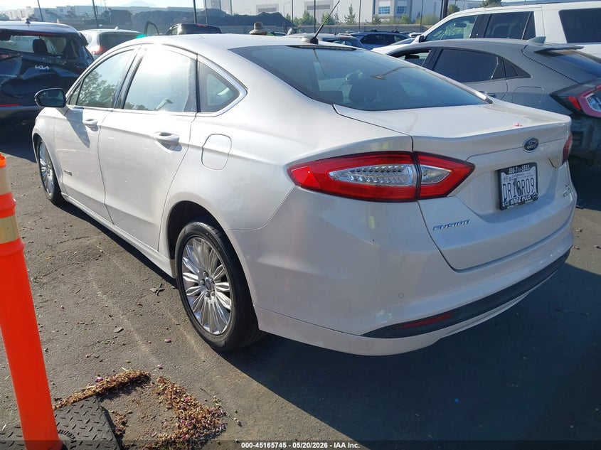 Vin: 3fa6p0lu7gr166407, lot: 45663408, ford fusion hybrid se 20163