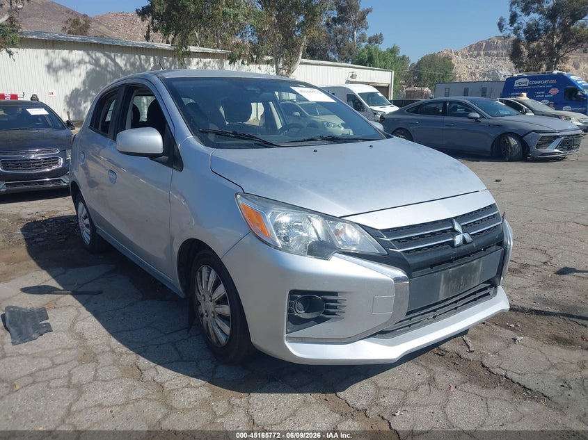 2021 MITSUBISHI MIRAGE auction photo 1