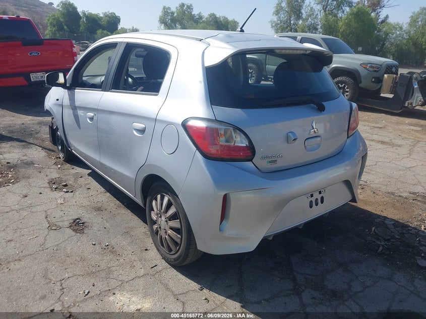 2021 MITSUBISHI MIRAGE auction photo 3