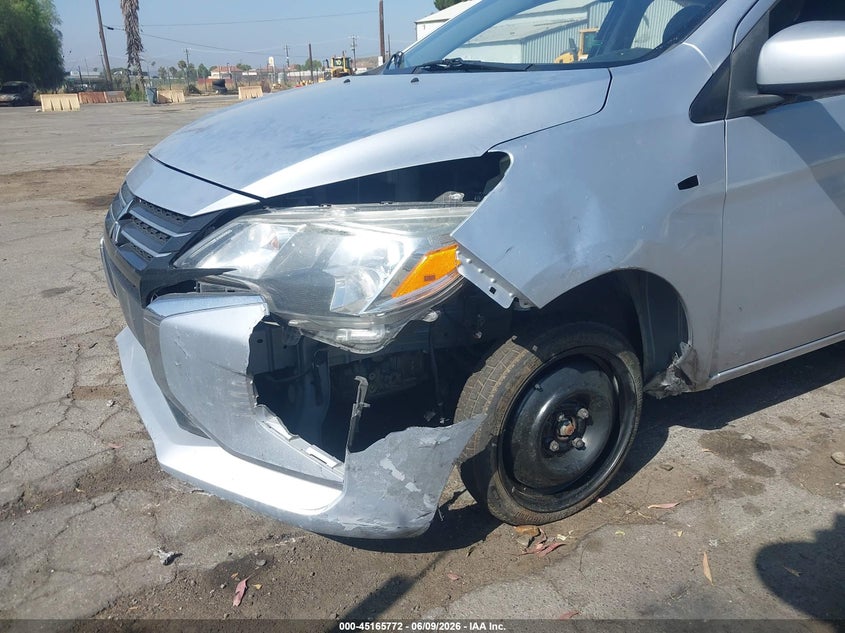 2021 MITSUBISHI MIRAGE auction photo 6