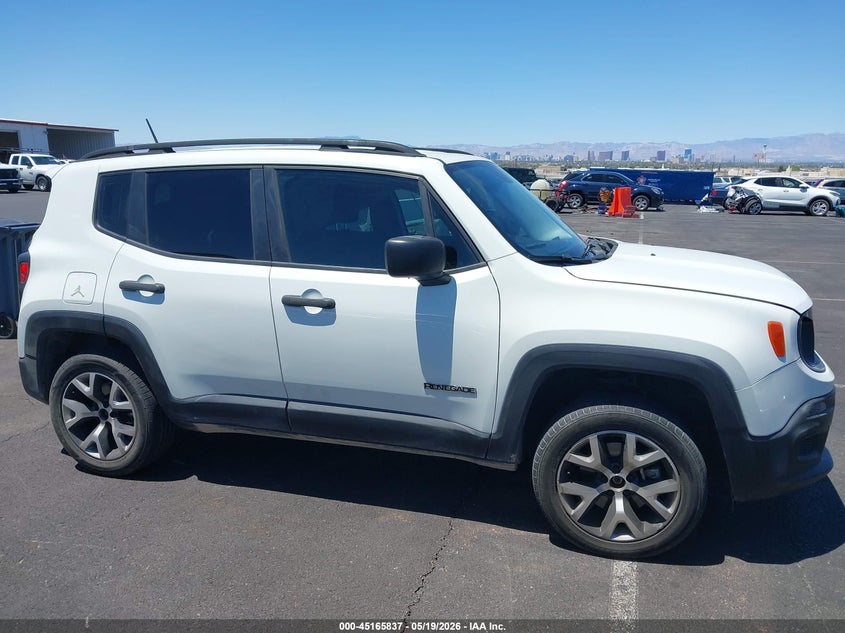2017 JEEP RENEGADE SPORT UTILITY VEHICLE 2.4L I-4 VVT, 180HP