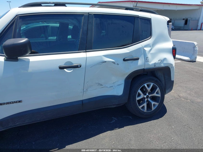 2017 JEEP RENEGADE SPORT UTILITY VEHICLE 2.4L I-4 VVT, 180HP