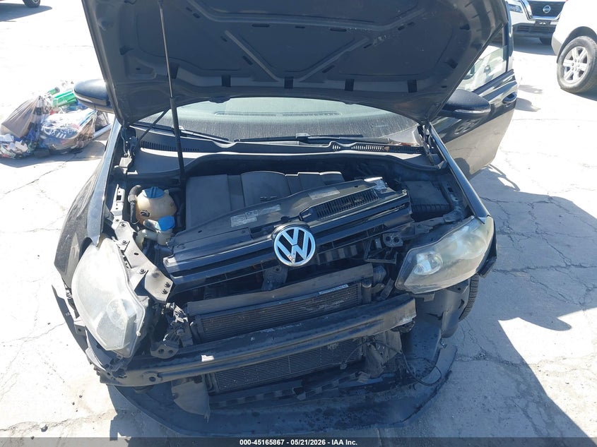 2012 Volkswagen Golf 2.5L 2-Door VIN: WVWBB7AJ9CW171012 Lot: 45165867