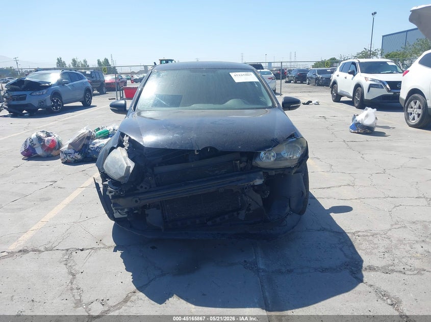 2012 Volkswagen Golf 2.5 2.5L 2-Door black Lot 111045165867 Vin WVWBB7AJ9CW171012