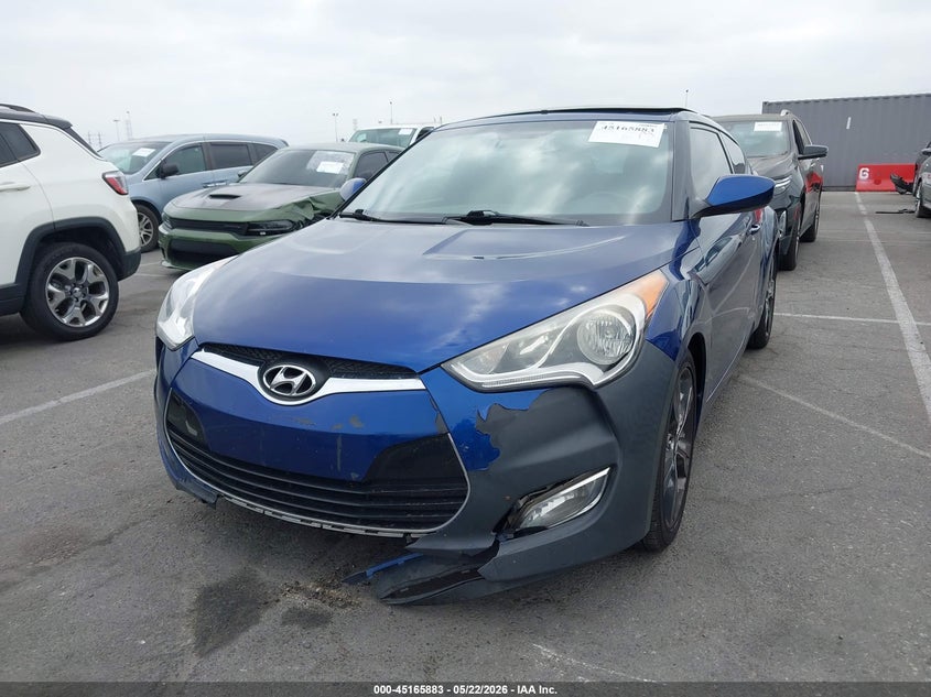 2017 Hyundai Veloster Value Edition KMHTC6AD7HU321610 photo 1