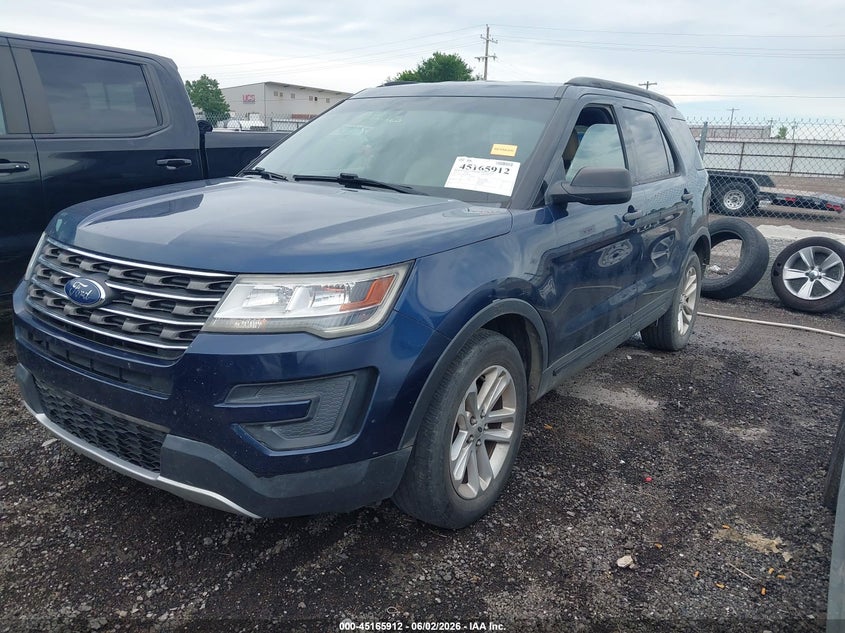 2017 FORD EXPLORER auction photo 2