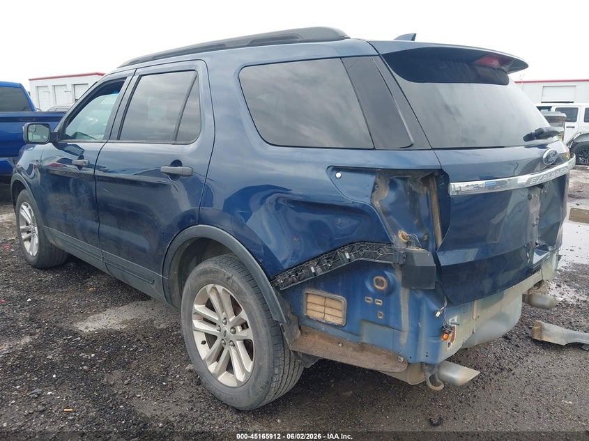 2017 FORD EXPLORER auction photo 3