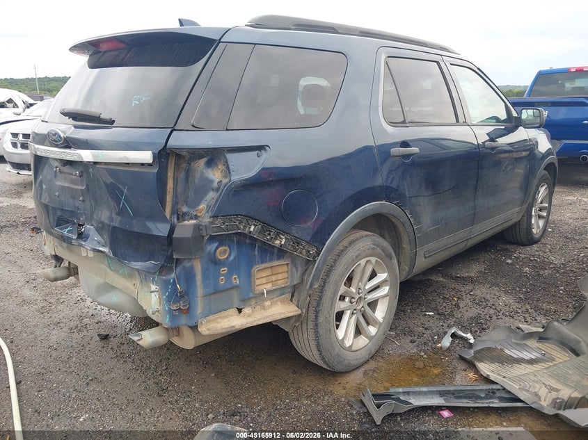 2017 FORD EXPLORER auction photo 4