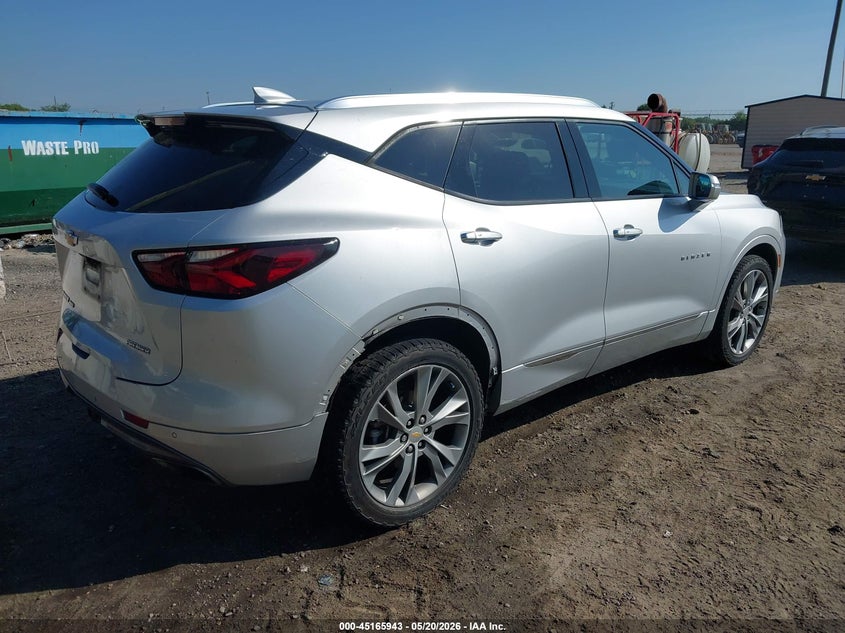 Vin: 3gnkblrs2ls624136, lot: 45663607, chevrolet blazer awd premier 20204