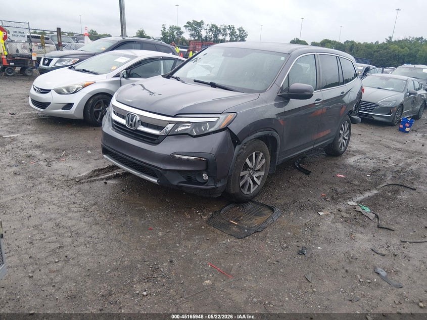 Vin: 5fnyf6h54lb067548, lot: 45663612, honda pilot awd ex-l 20202