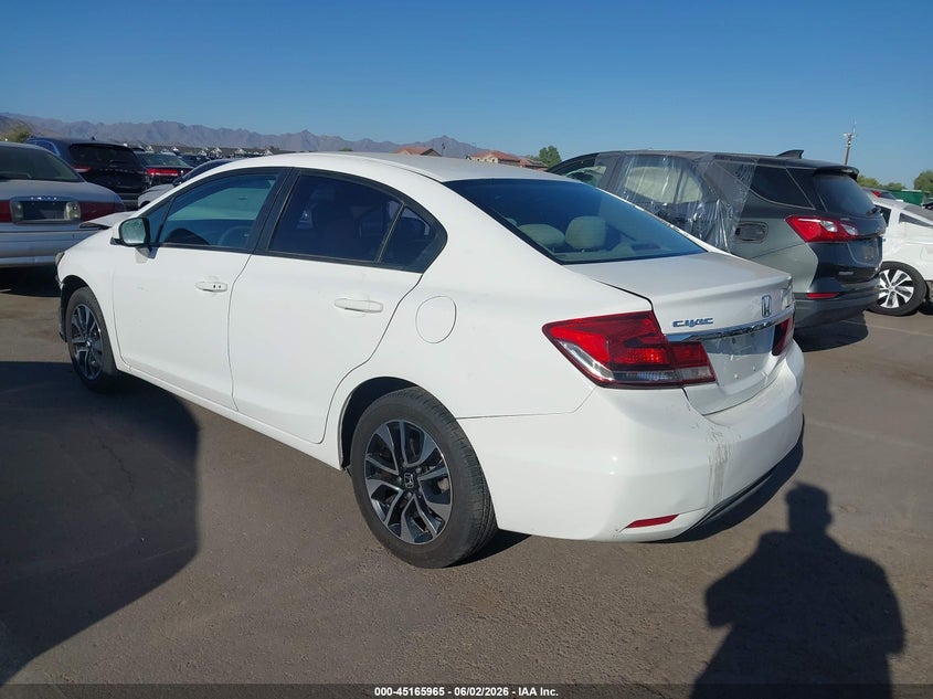 2015 HONDA CIVIC auction photo 3