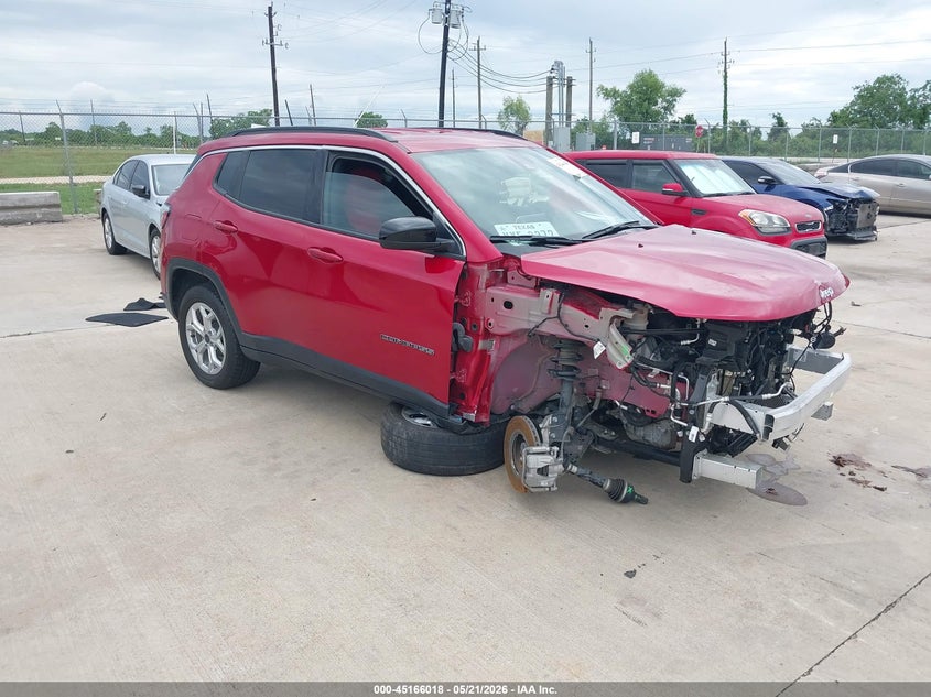 Vin: 3c4njdbn1st527389, lot: 45663682, jeep compass latitude 4x4 2025 img_1