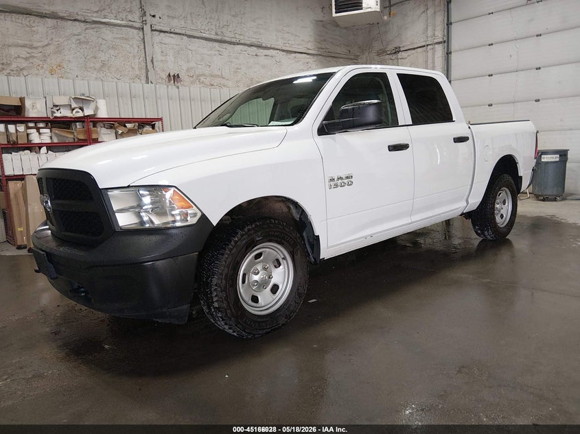 Vin: 1c6rr7kg6js294226, lot: 45663692, ram 1500 tradesman  4x4 5'7 box 20182