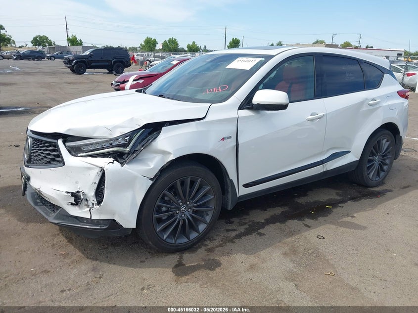 Vin: 5j8tc2h85nl004076, lot: 45663696, acura rdx a-spec advance package/pmc edition 20222