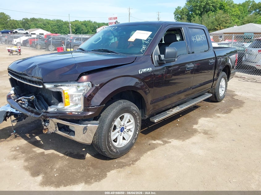 Vin: 1ftew1e50kfb49118, lot: 45663714, ford f-150 xlt 20192