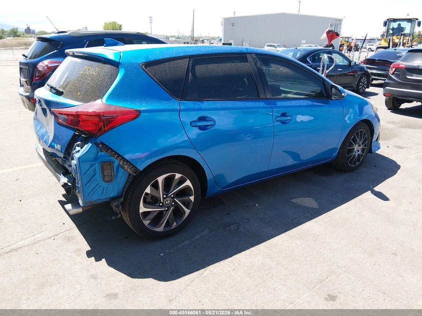 Vin: jtnkarje6jj556311, lot: 45663725, toyota corolla im 20184