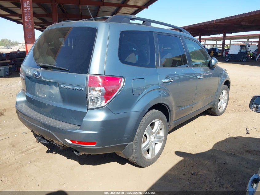2009 Subaru Forester 2.5 2.5X blue Lot 111045166160 Vin JF2SH63659H770389