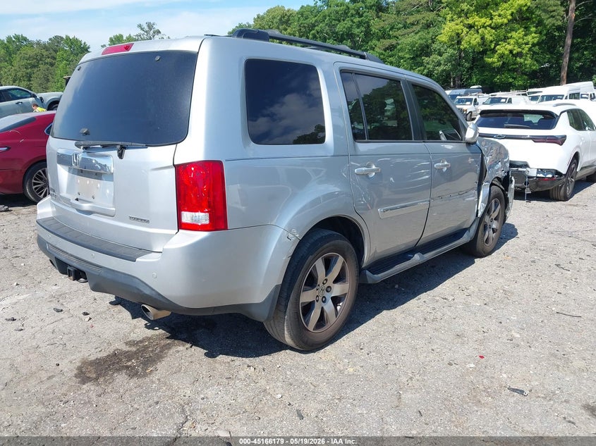 Vin: 5fnyf3h97eb020924, lot: 45663843, honda pilot touring 20144