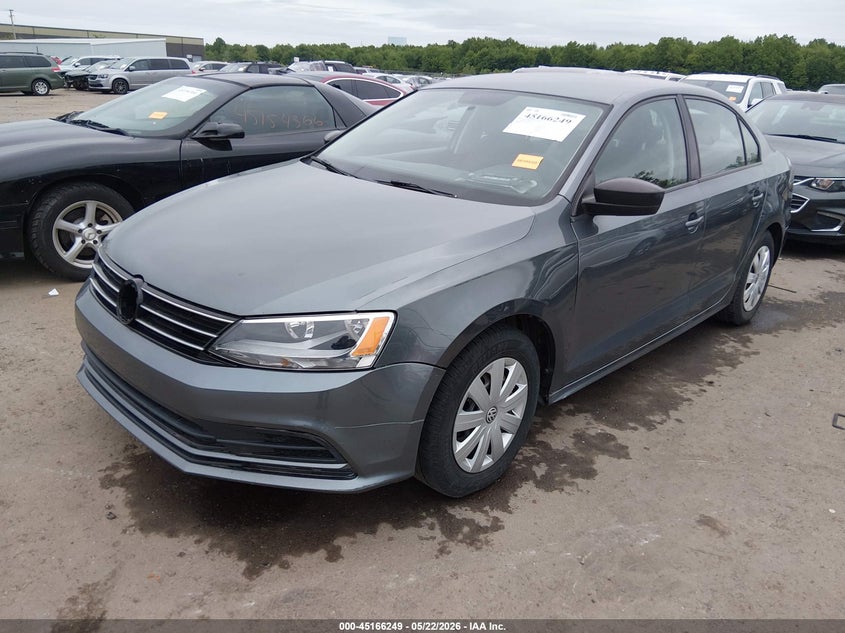 2015 Volkswagen Jetta 2.0l S 3VW2K7AJ3FM316692 photo 1