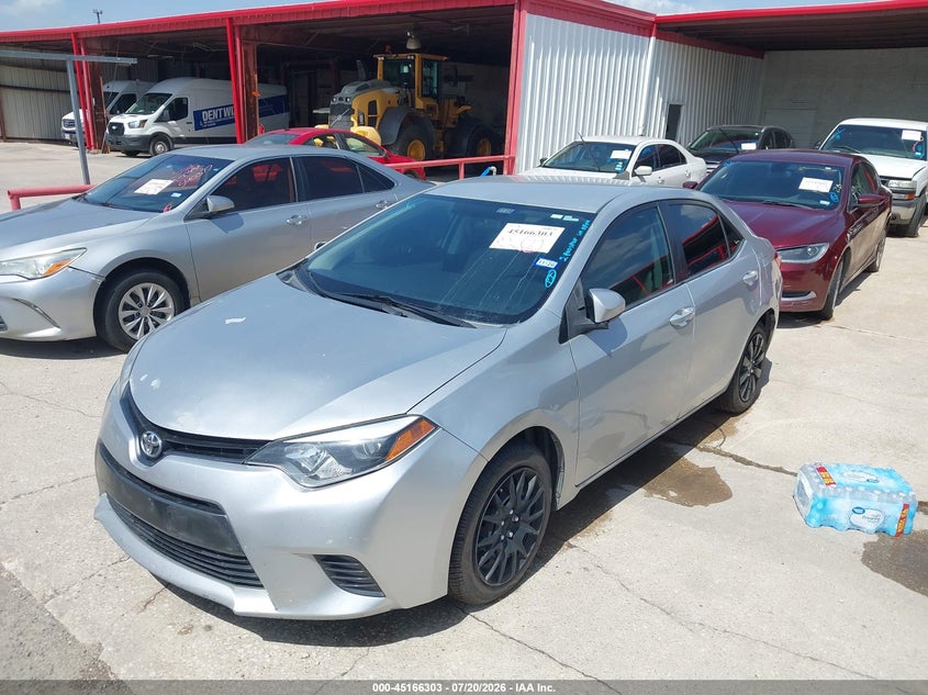 2015 TOYOTA COROLLA auction photo 2