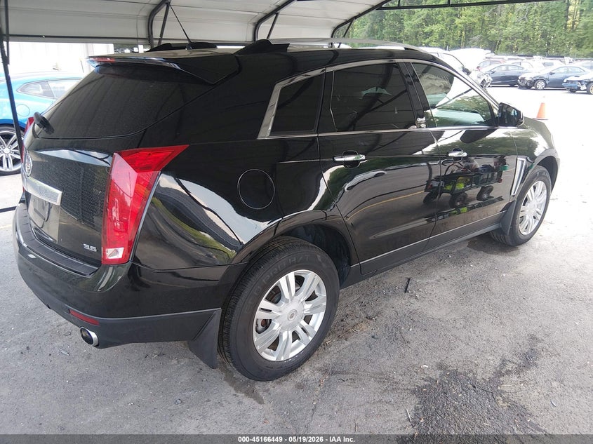 Vin: 3gyfnee36gs544222, lot: 45664135, cadillac srx luxury collection 20164