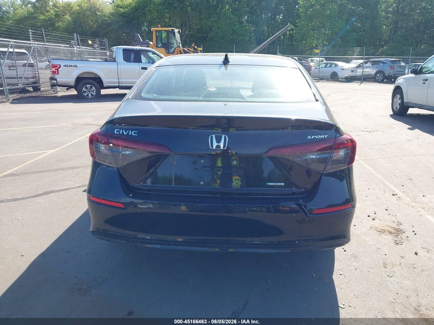 VIN 2HGFE4F85SH333696 2025 HONDA CIVIC HYBRID