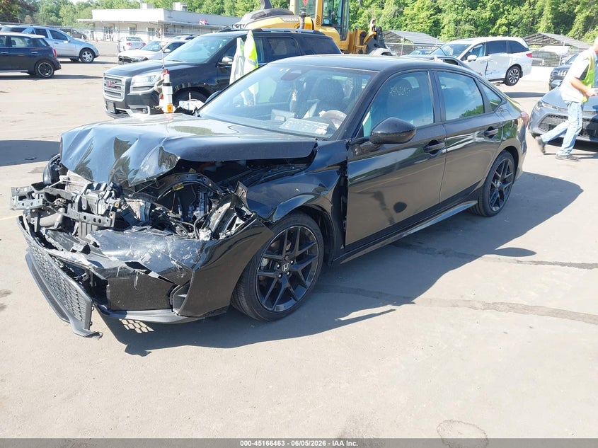 Vin: 2hgfe4f85sh333696, lot: 45664149, honda civic hybrid 20252