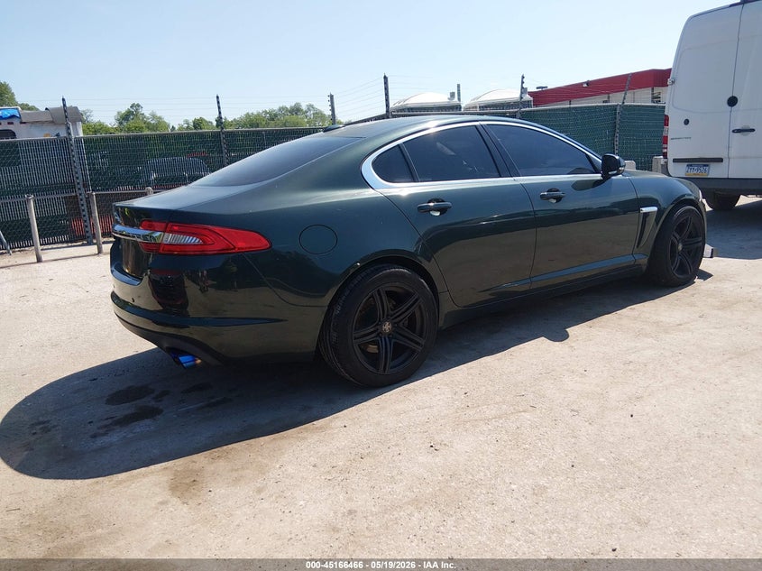 2012 Jaguar Xf 5.0 grey Lot 111045166466 Vin SAJWA0FB6CLS24331