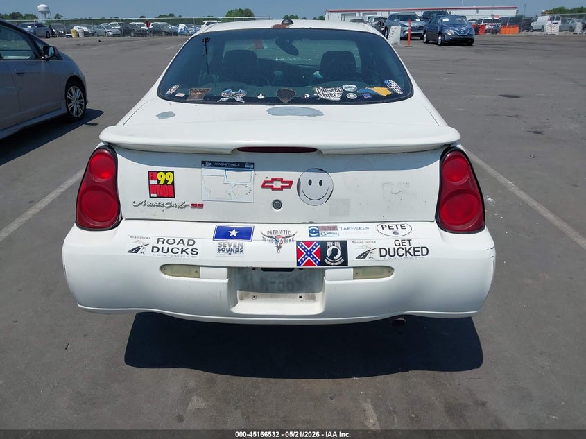 2003 Chevrolet Monte Carlo Ss VIN: 2G1WX12KX39430762 Lot: 45166532
