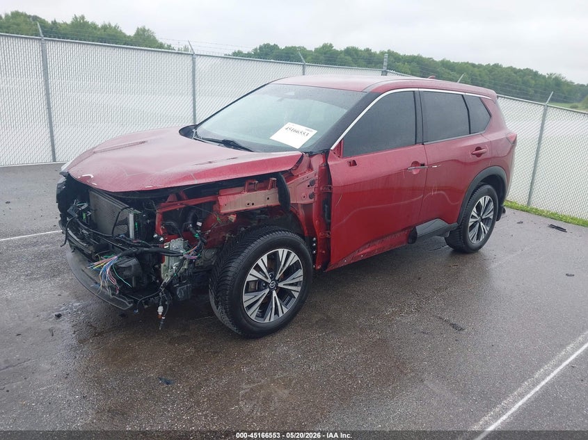 VIN 5N1AT3BB4MC802322 2021 NISSAN ROGUE SV INTELLIGENT AWD