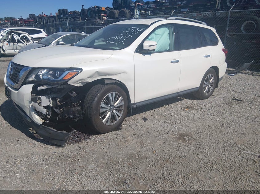 Vin: 5n1dr2mn4kc590502, lot: 45664387, nissan pathfinder sl 20192