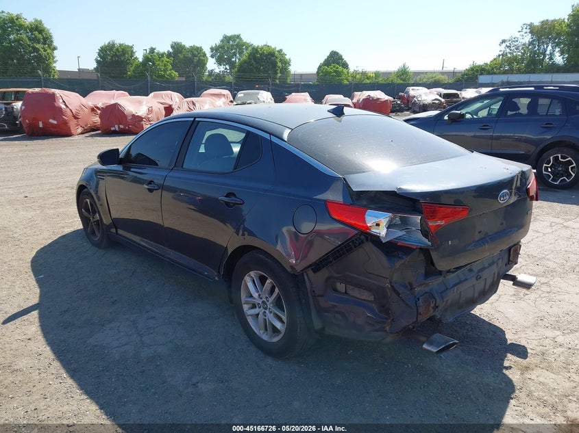 Vin: knagm4a74b5086468, lot: 45664412, kia optima lx 20113
