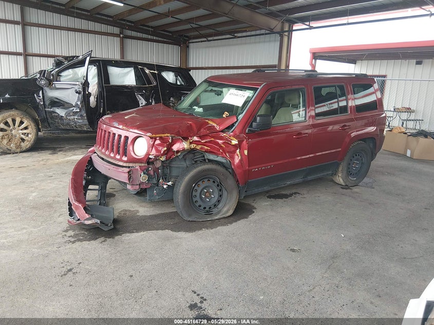 1C4NJPBA3ED589305 2014 JEEP PATRIOT SPORT photo 1
