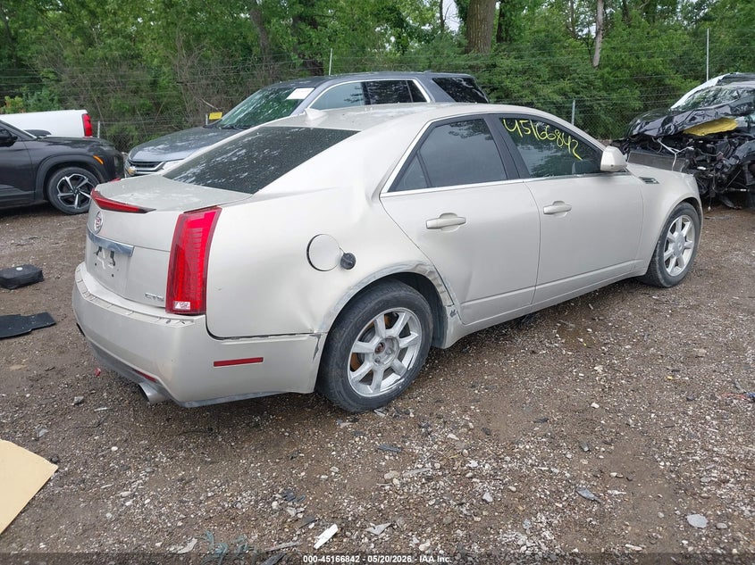 2009 CADILLAC CTS SEDAN 3.6L V-6 DOHC, VVT, 263HP