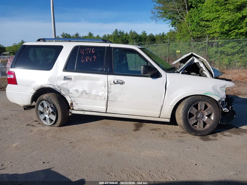2010 Ford Expedition 5.4 Limited white Lot 111045166849 Vin 1FMJU2A55AEA43411