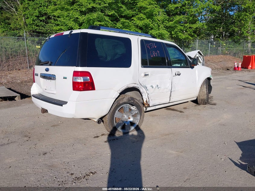 2010 Ford Expedition 5.4 Limited white Lot 111045166849 Vin 1FMJU2A55AEA43411