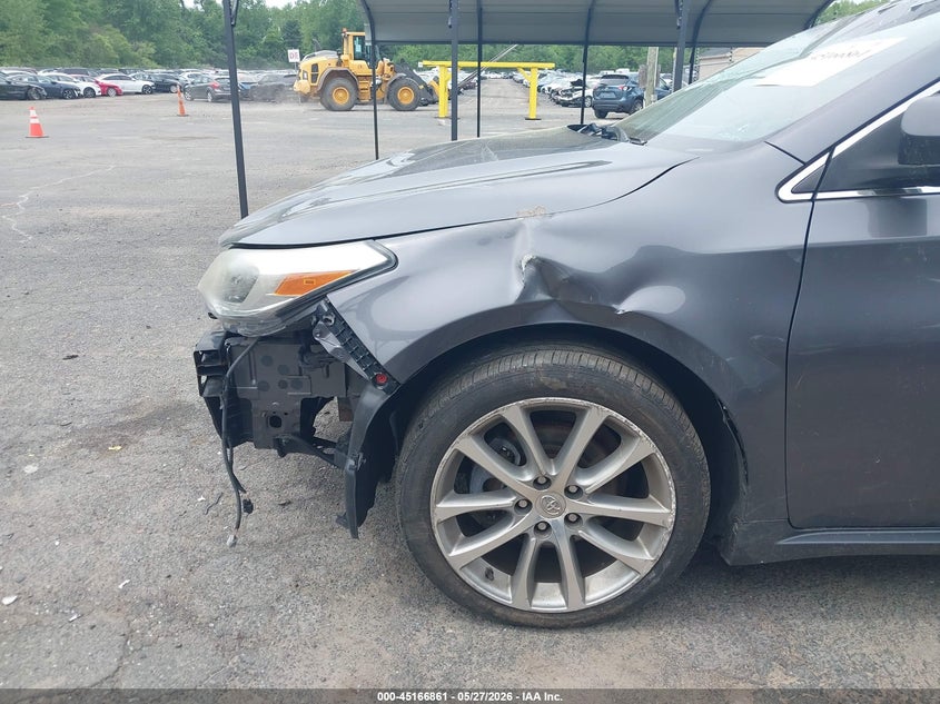 2014 TOYOTA AVALON SEDAN 3.5L V-6 DOHC, VVT, 268HP