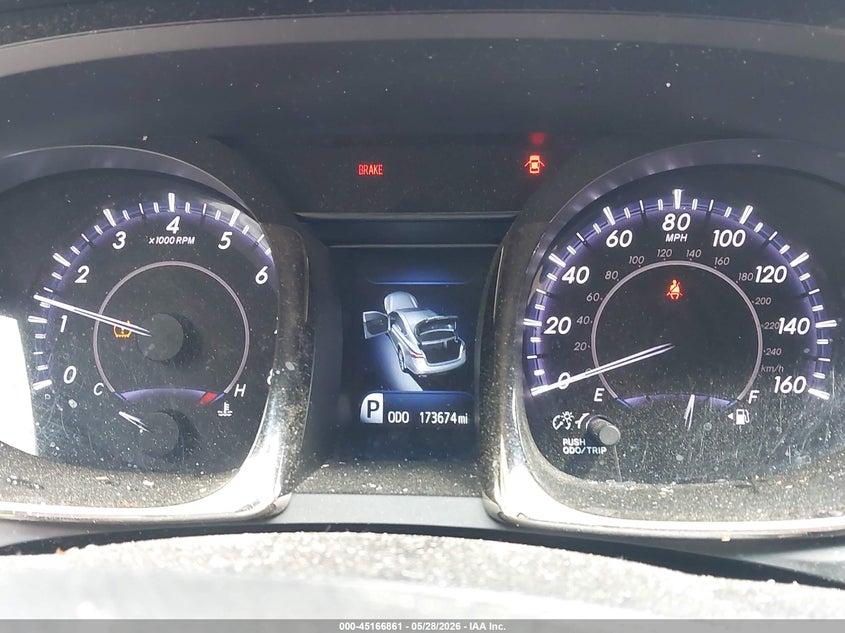 2014 TOYOTA AVALON SEDAN 3.5L V-6 DOHC, VVT, 268HP