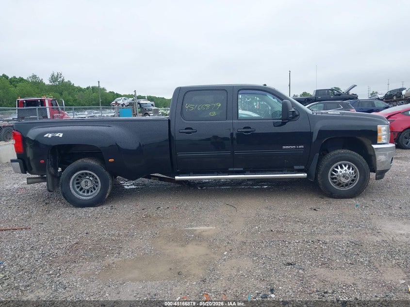2012 Chevrolet Silverado 3500Hd Ltz black Lot 111045166879 Vin 1GC4K1C83CF224092