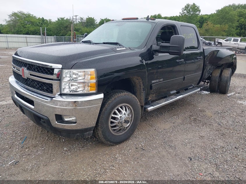 2012 Chevrolet Silverado 3500Hd Ltz black Lot 111045166879 Vin 1GC4K1C83CF224092